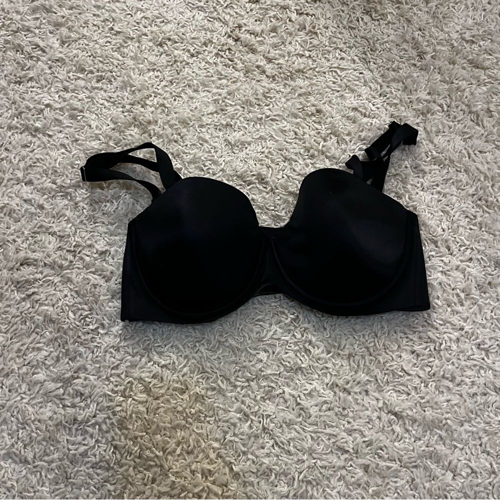 Soma Intimates black strapless multiway bra size 34DD